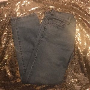 Levi’s Straight Leg Light Washed Denim Size 10